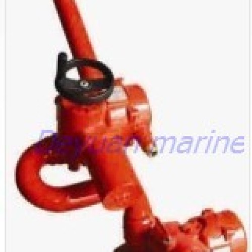 Fire monitor with adjustment by electric motor